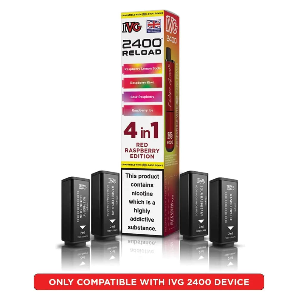 IVG 2400 Reload 4 in 1 Prefilled Pods