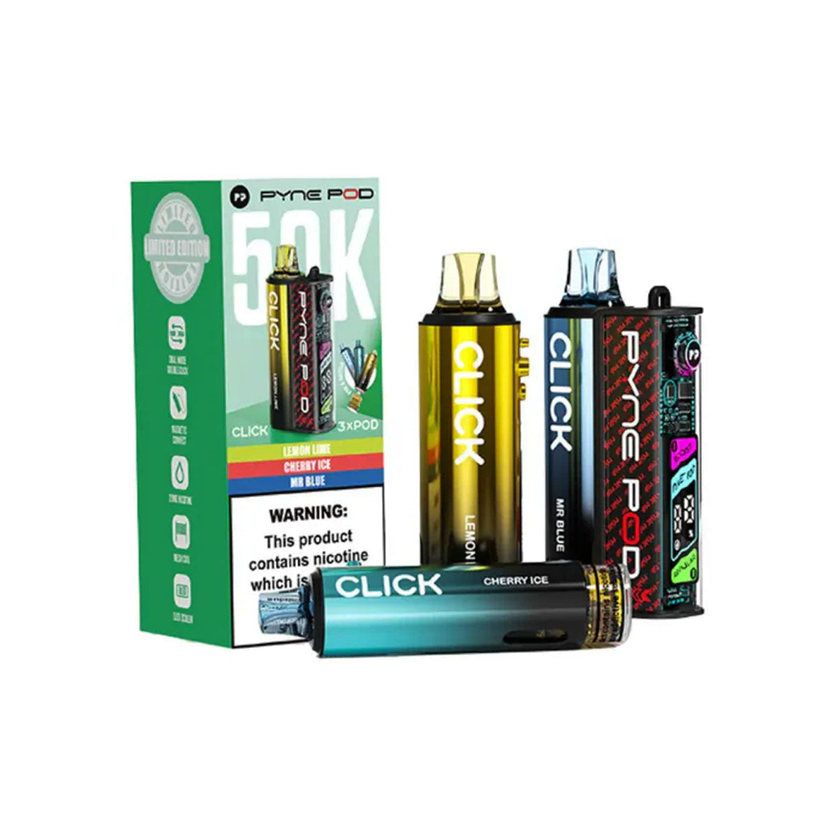 Pyne Pod Click 50k Vape Kit