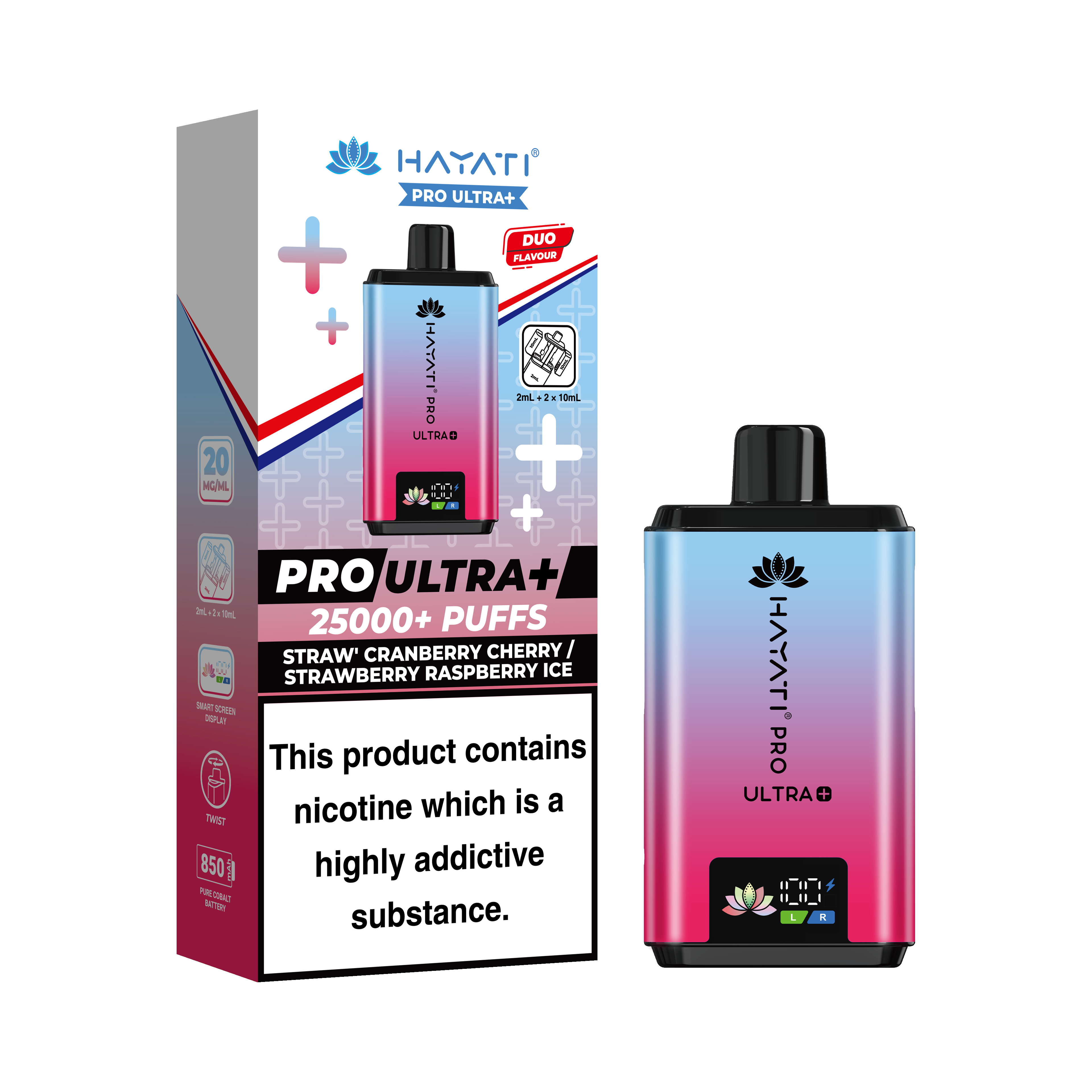 Hayati Pro Ultra + 25K Prefilled Kit