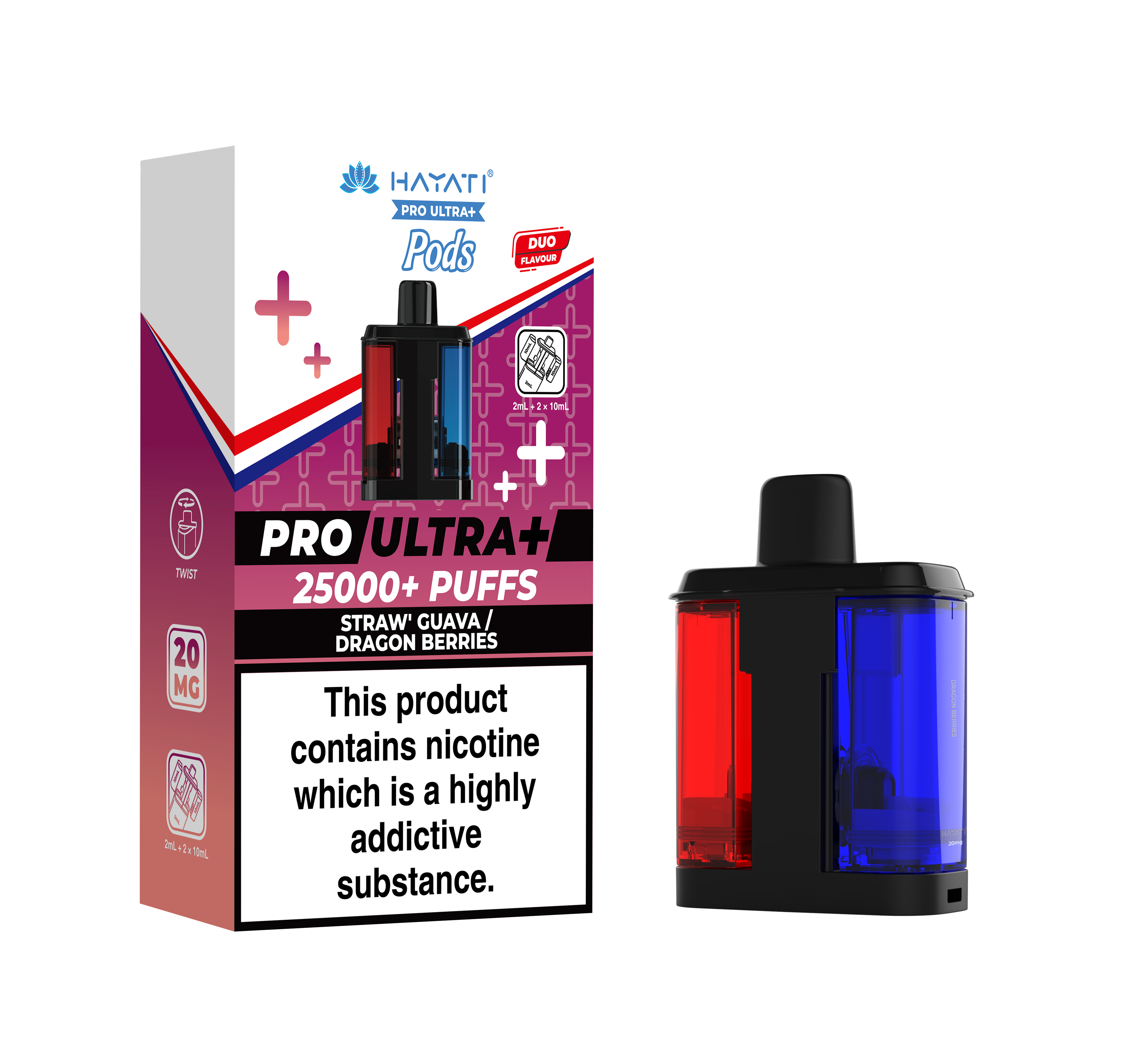 Hayati Pro Ultra + 25K Pods