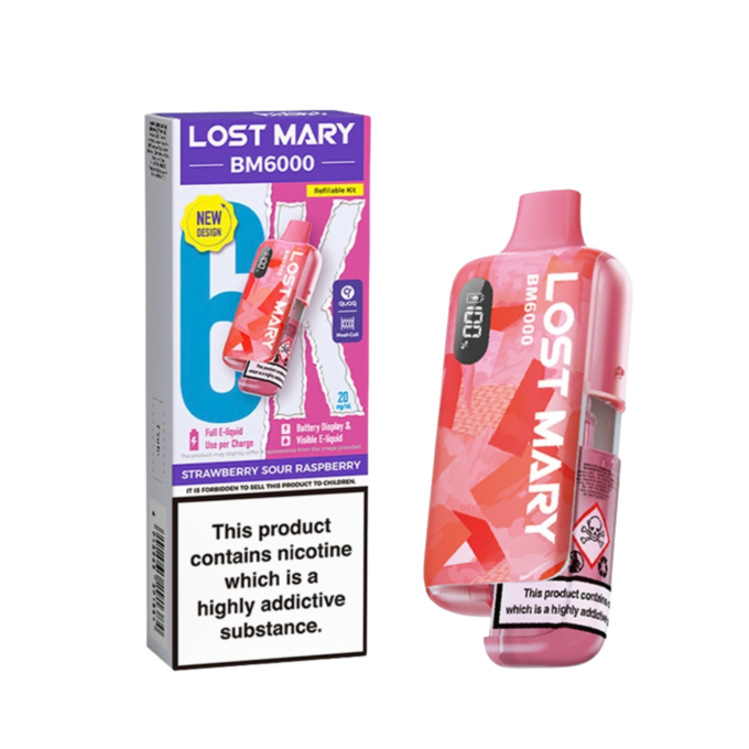 Lost Mary BM6000 Refillable Pod Kit (New)