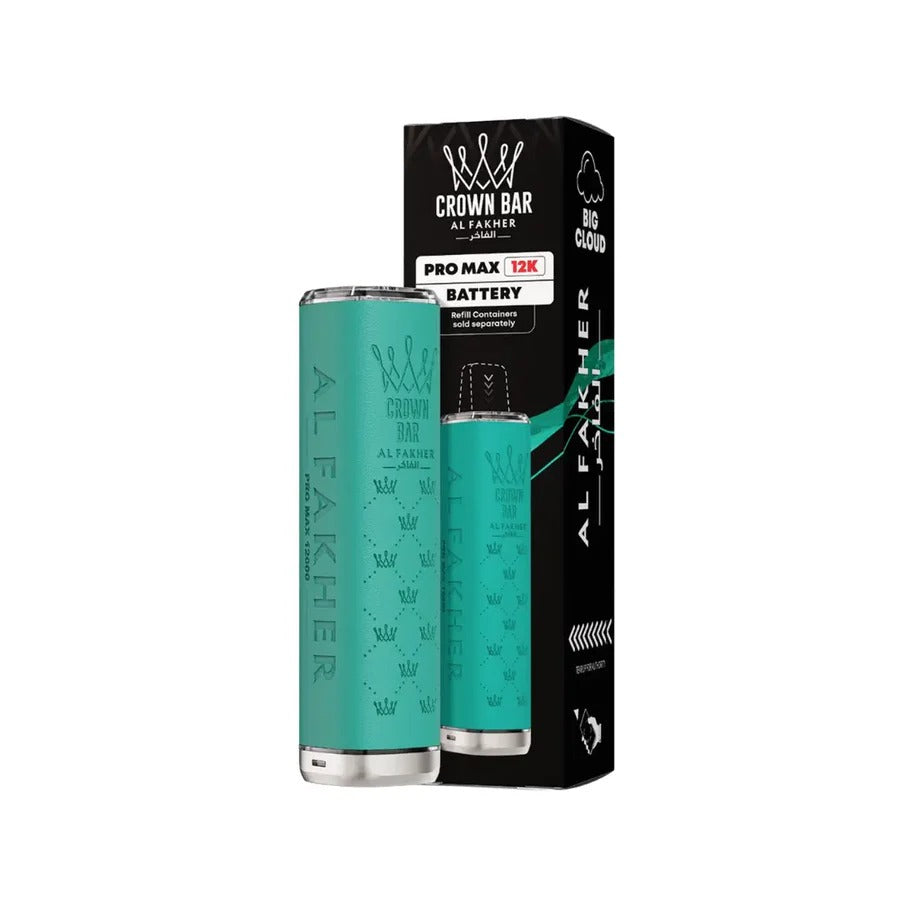 Al fakher Crown Bar Pro Max 12K Battery Case