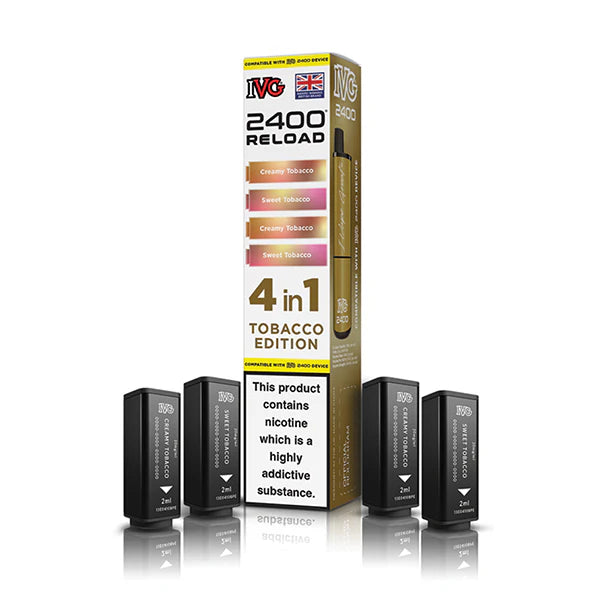 IVG 2400 Reload 4 in 1 Prefilled Pods