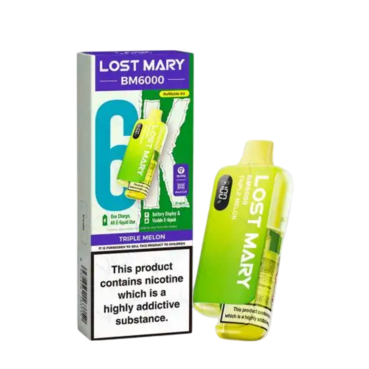 Lost Mary BM6000 Refillable Pod Kit (New)