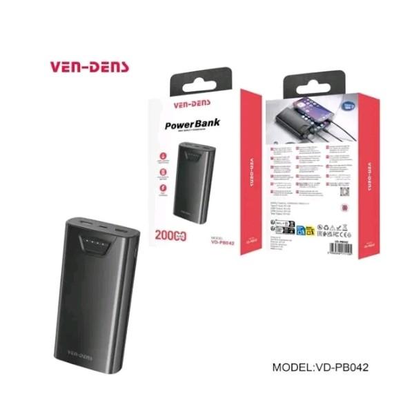 Ven-Dens Multi Port Power Bank 20000mAh