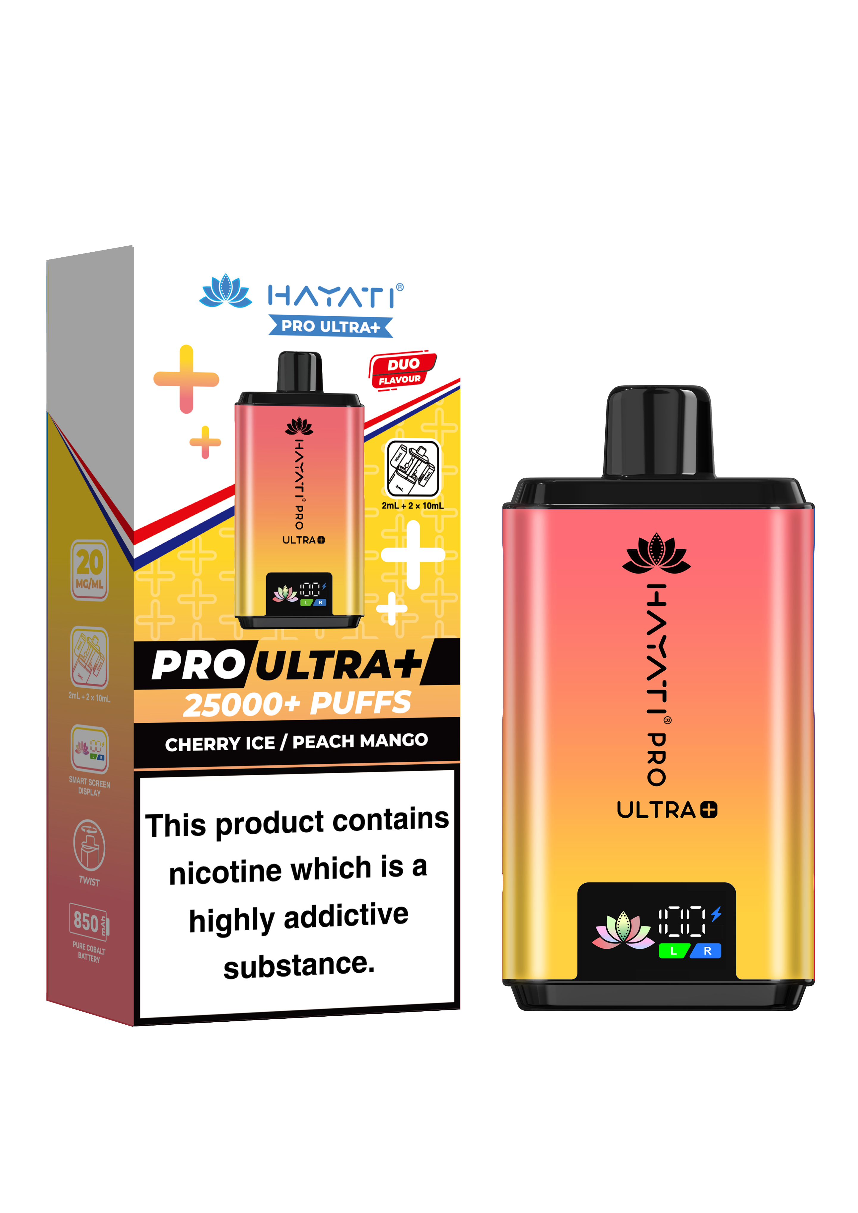 Hayati Pro Ultra + 25K Prefilled Kit