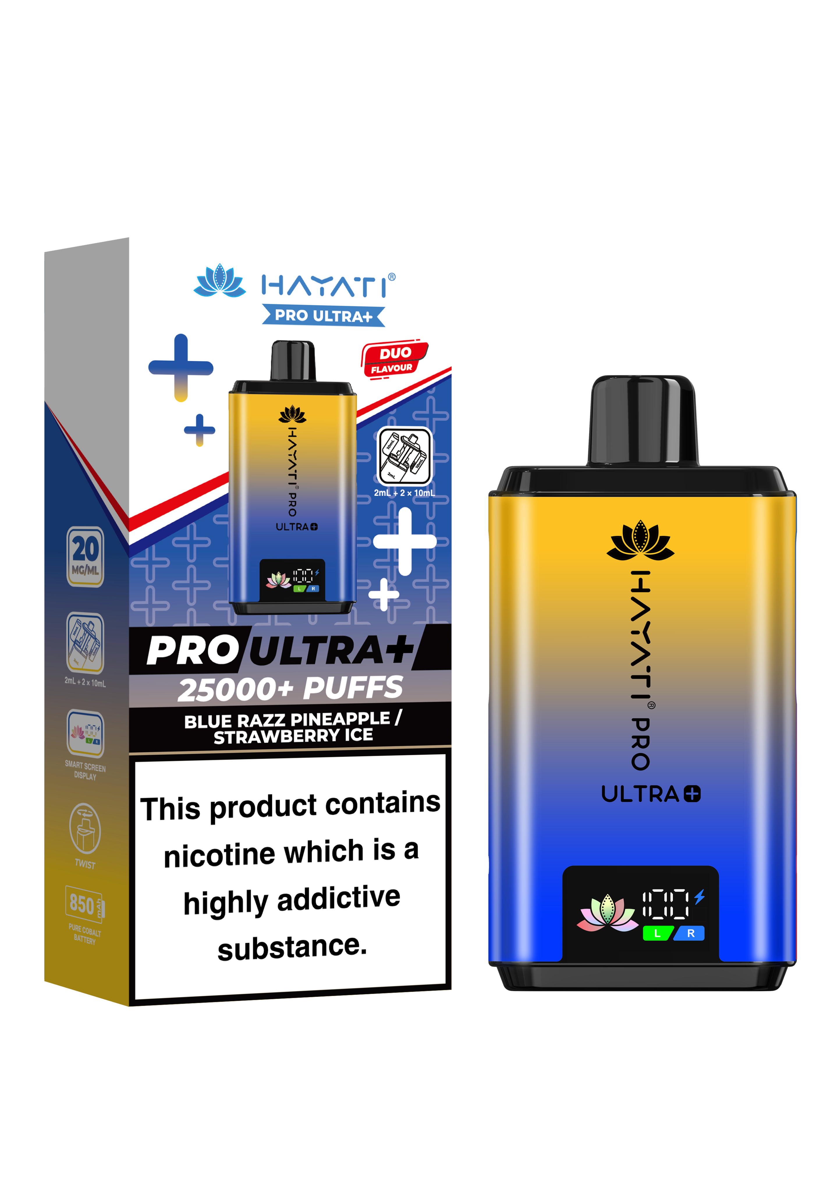 Hayati Pro Ultra + 25K Prefilled Kit