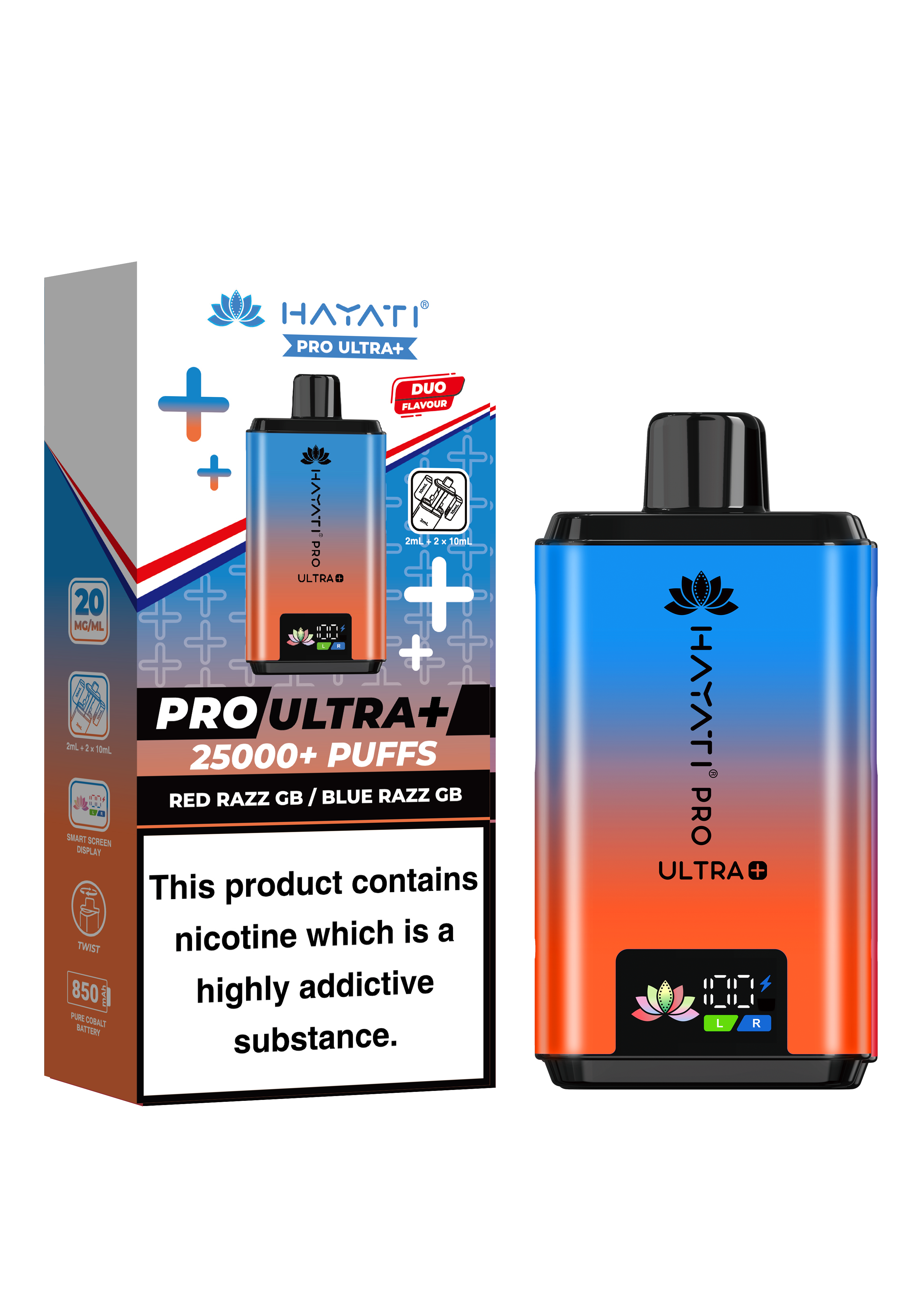 Hayati Pro Ultra + 25K Prefilled Kit