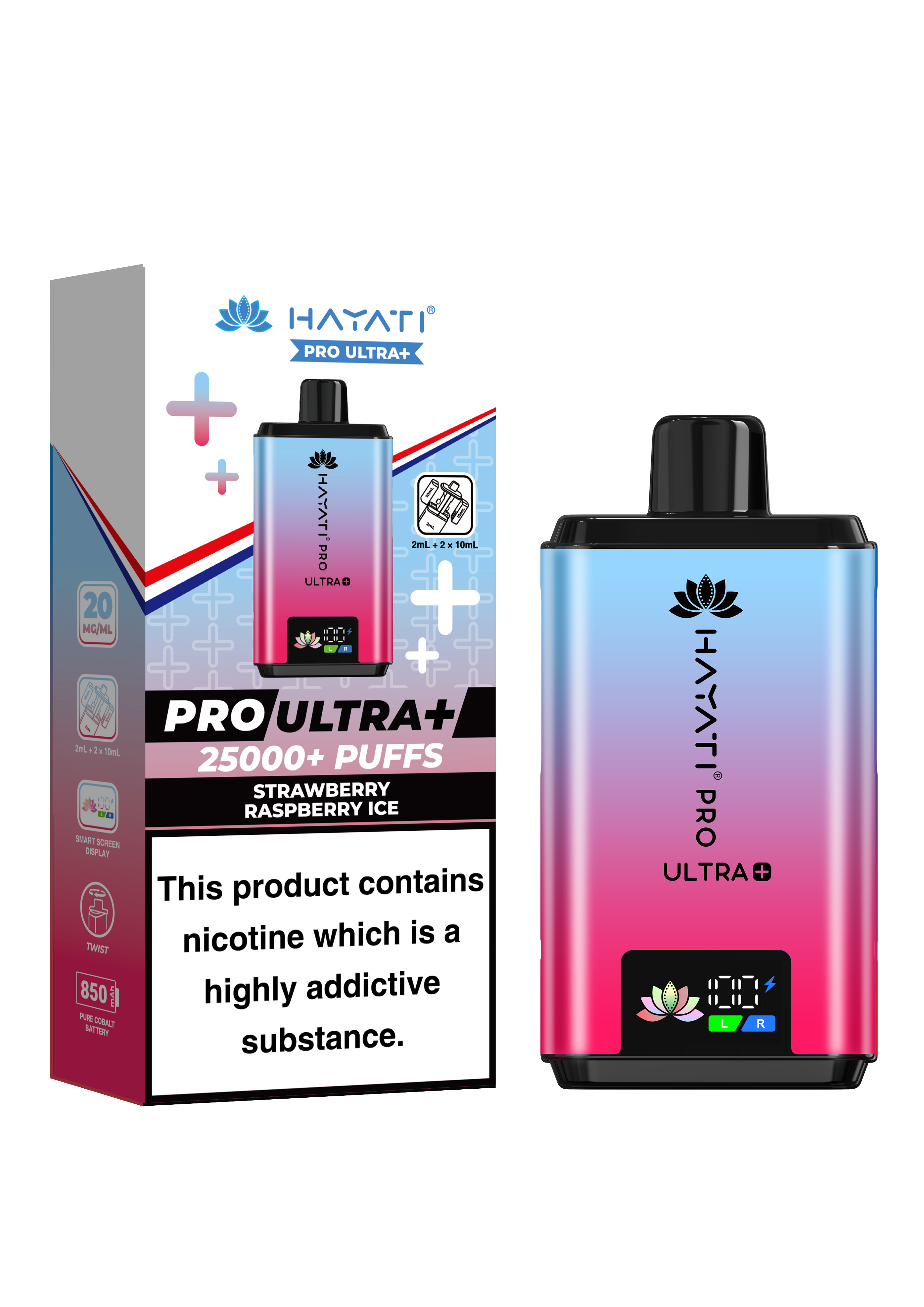 Hayati Pro Ultra + 25K Prefilled Kit