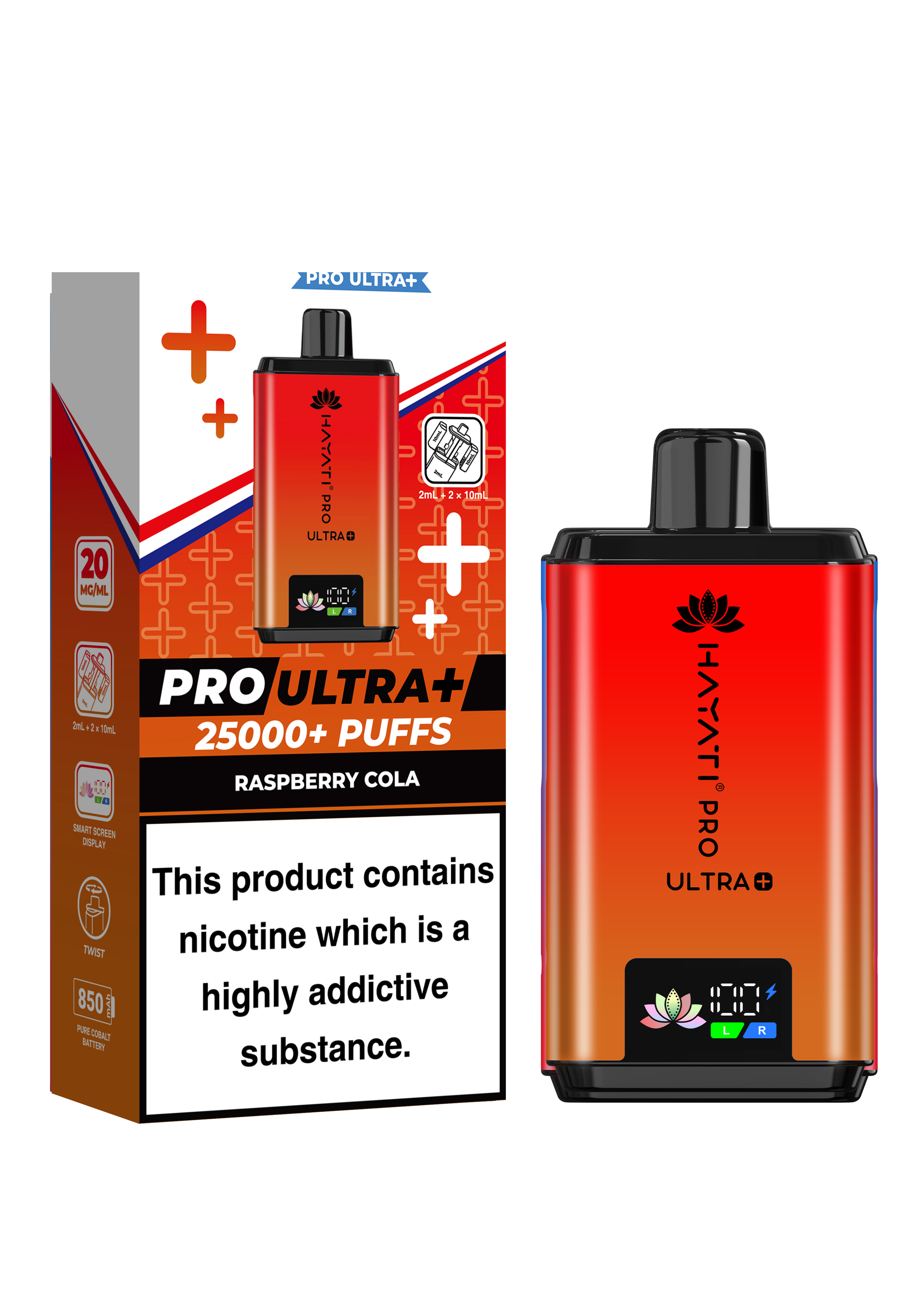 Hayati Pro Ultra + 25K Prefilled Kit