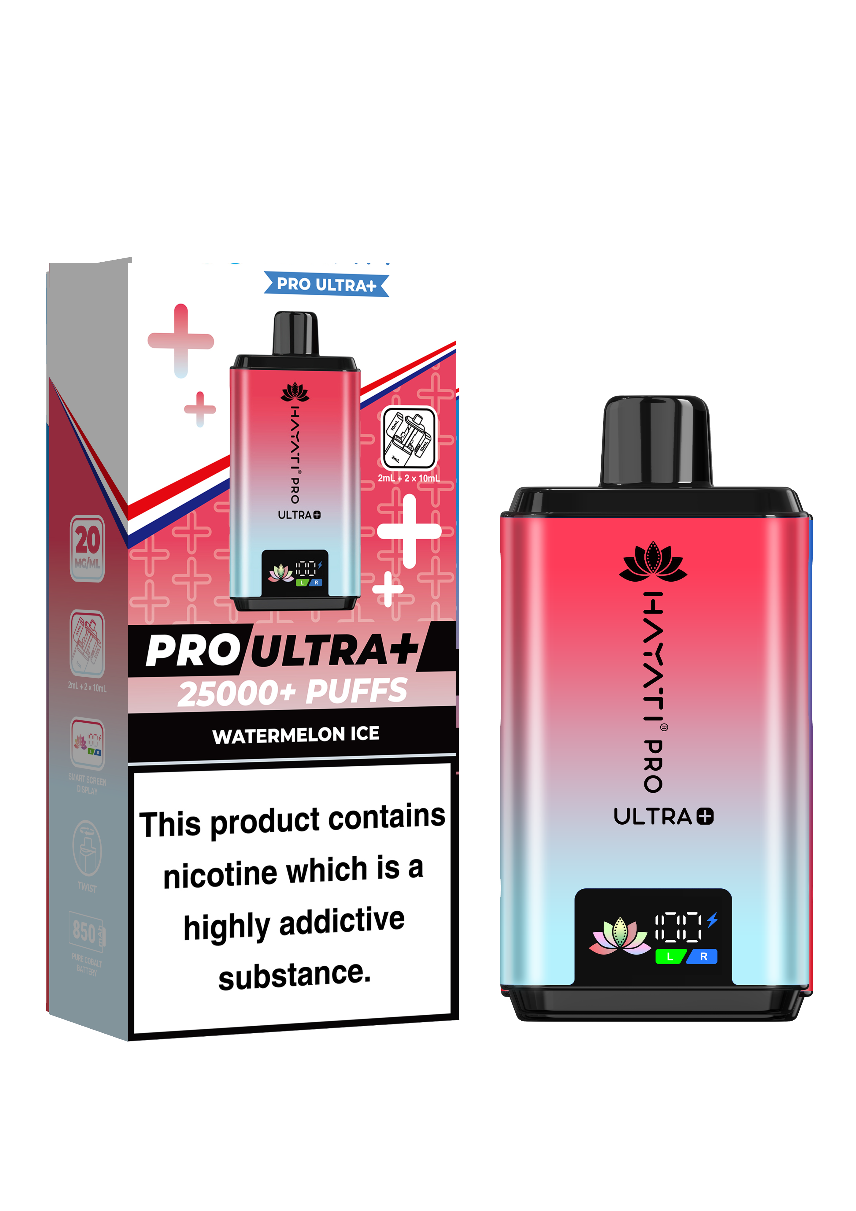 Hayati Pro Ultra + 25K Prefilled Kit