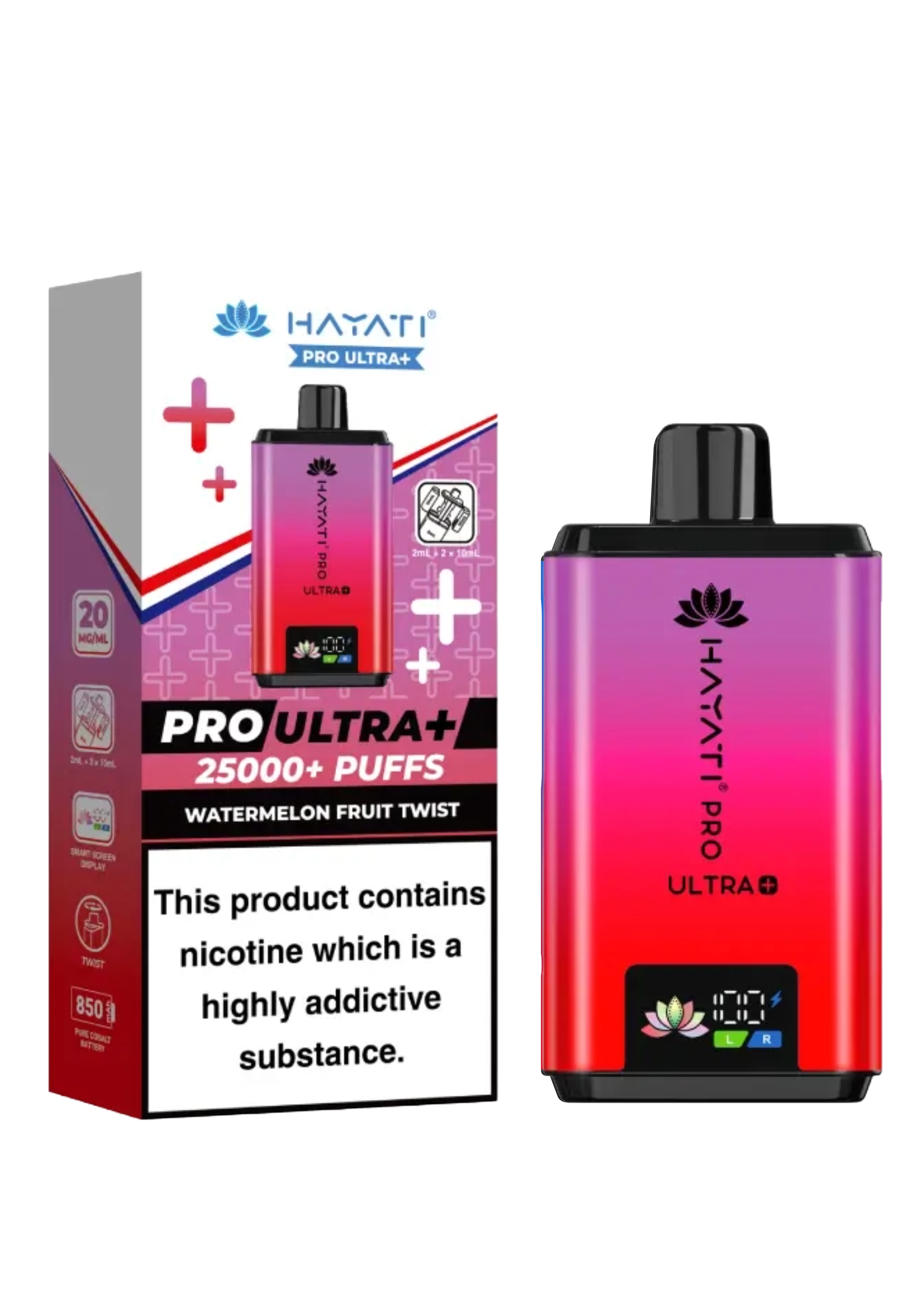 Hayati Pro Ultra + 25K Prefilled Kit