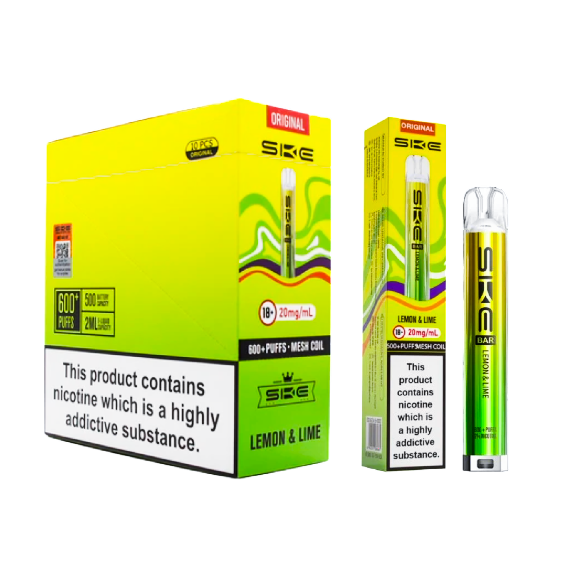 SKE Bar Pre-Filled Pod Kit