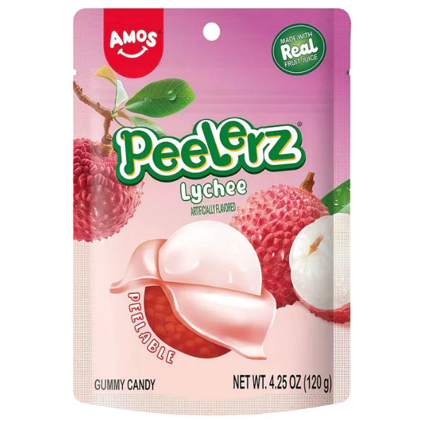 Amos Peelerz Gummy  (1 x 12 Packs) 120g