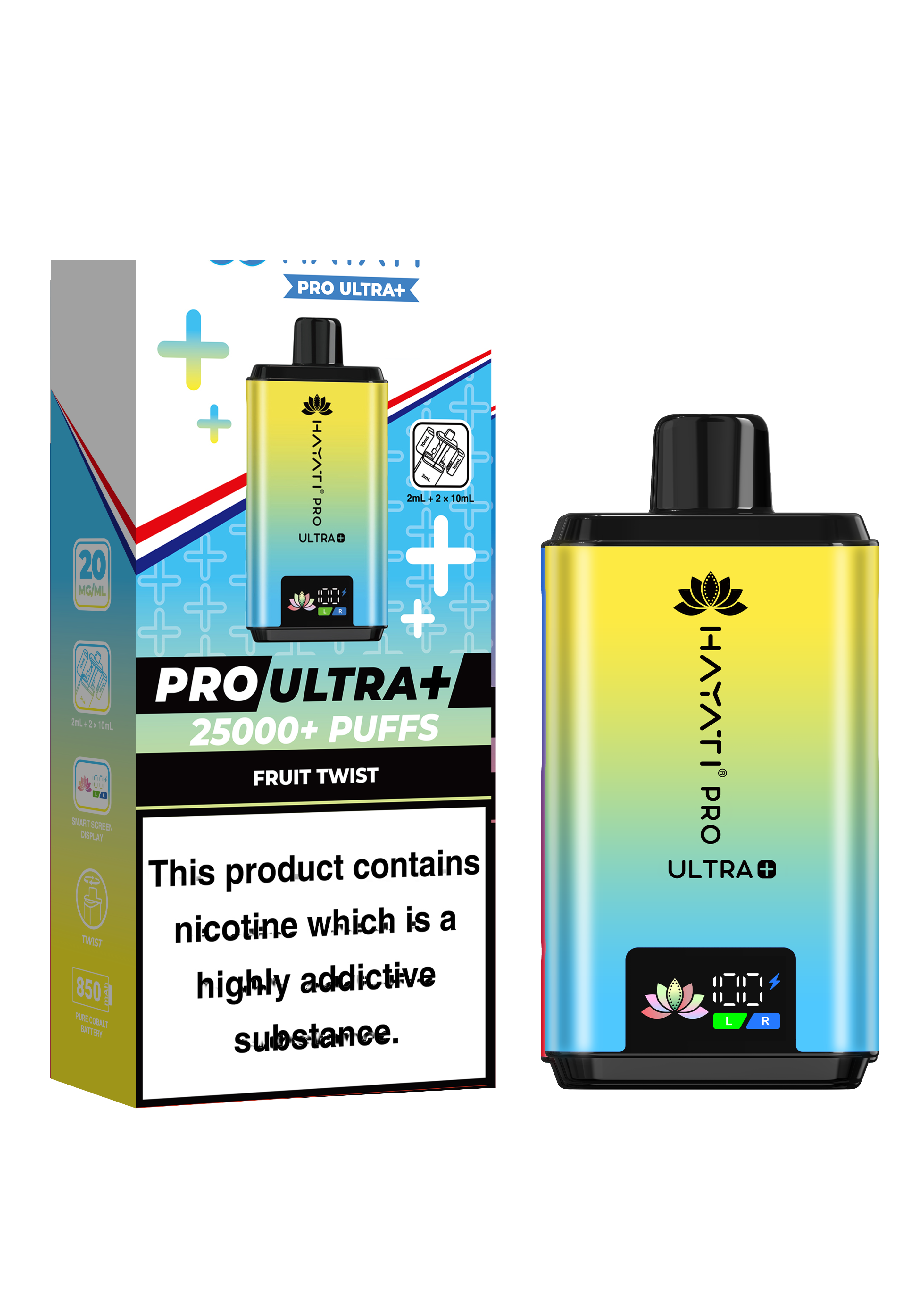 Hayati Pro Ultra + 25K Prefilled Kit