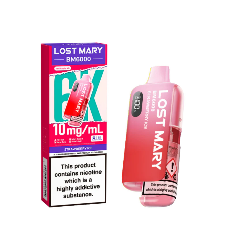 Lost Mary BM6000 Refillable Pod Kit 10mg