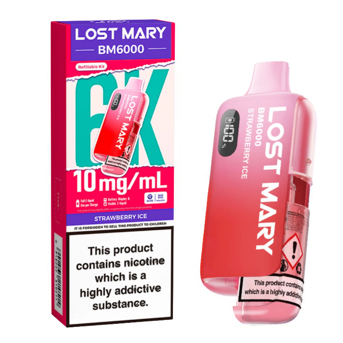Lost Mary BM6000 Refillable Pod Kit 10mg