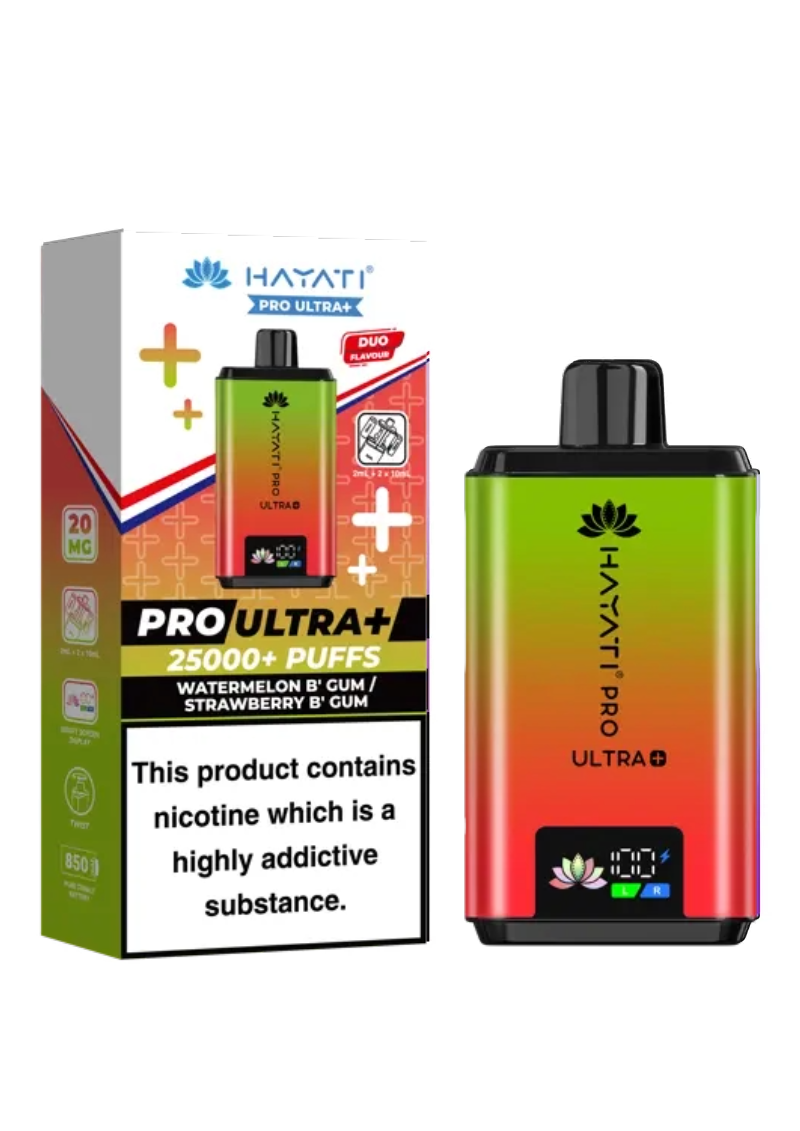 Hayati Pro Ultra + 25K Prefilled Kit
