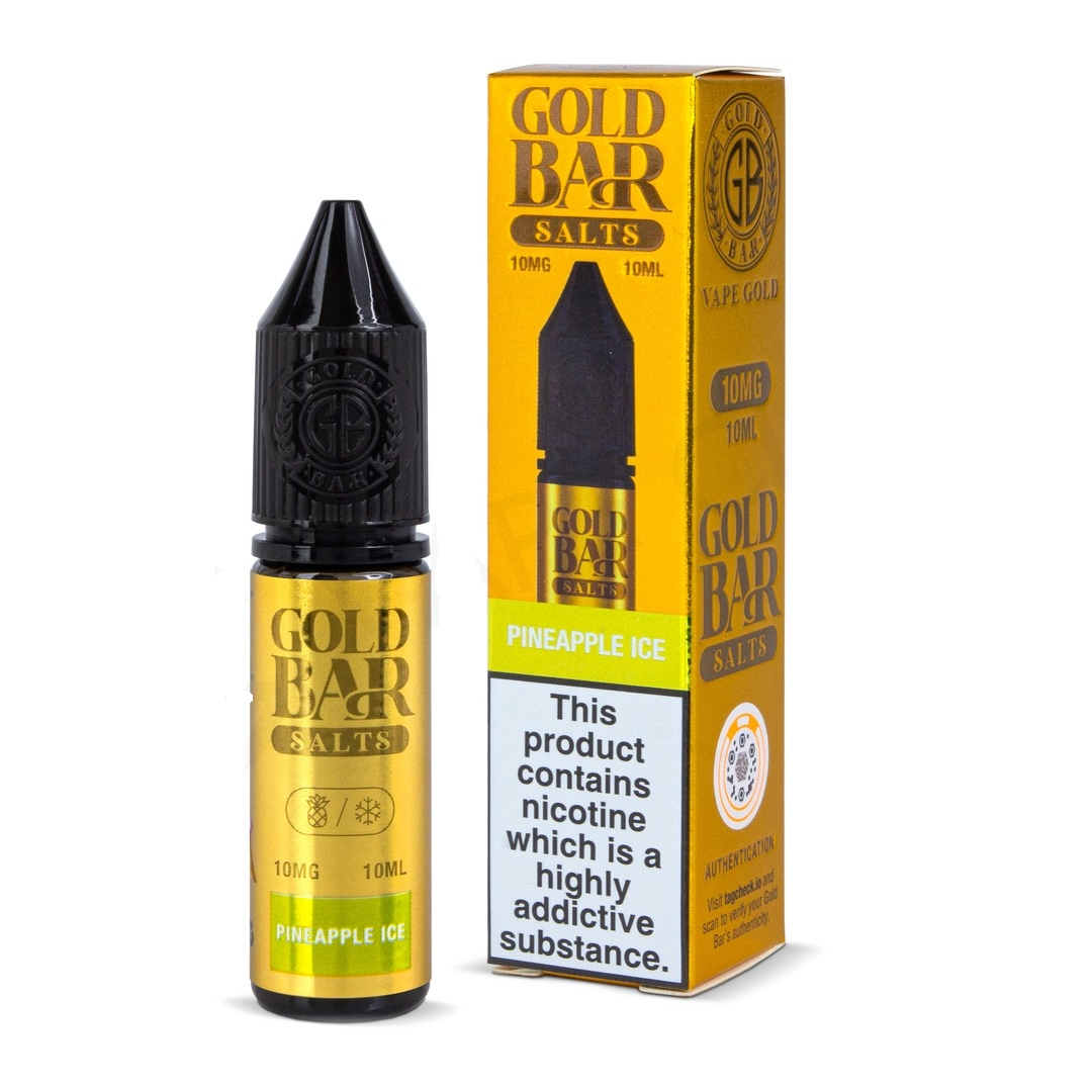 Gold Bar Nic Salts 10mg