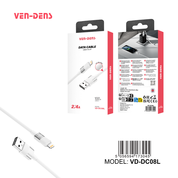 Ven-Dens Data Cable USB A To IP