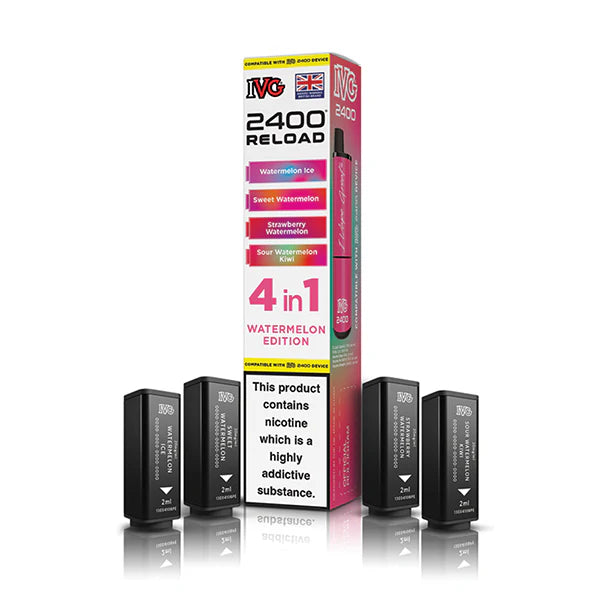 IVG 2400 Reload 4 in 1 Prefilled Pods