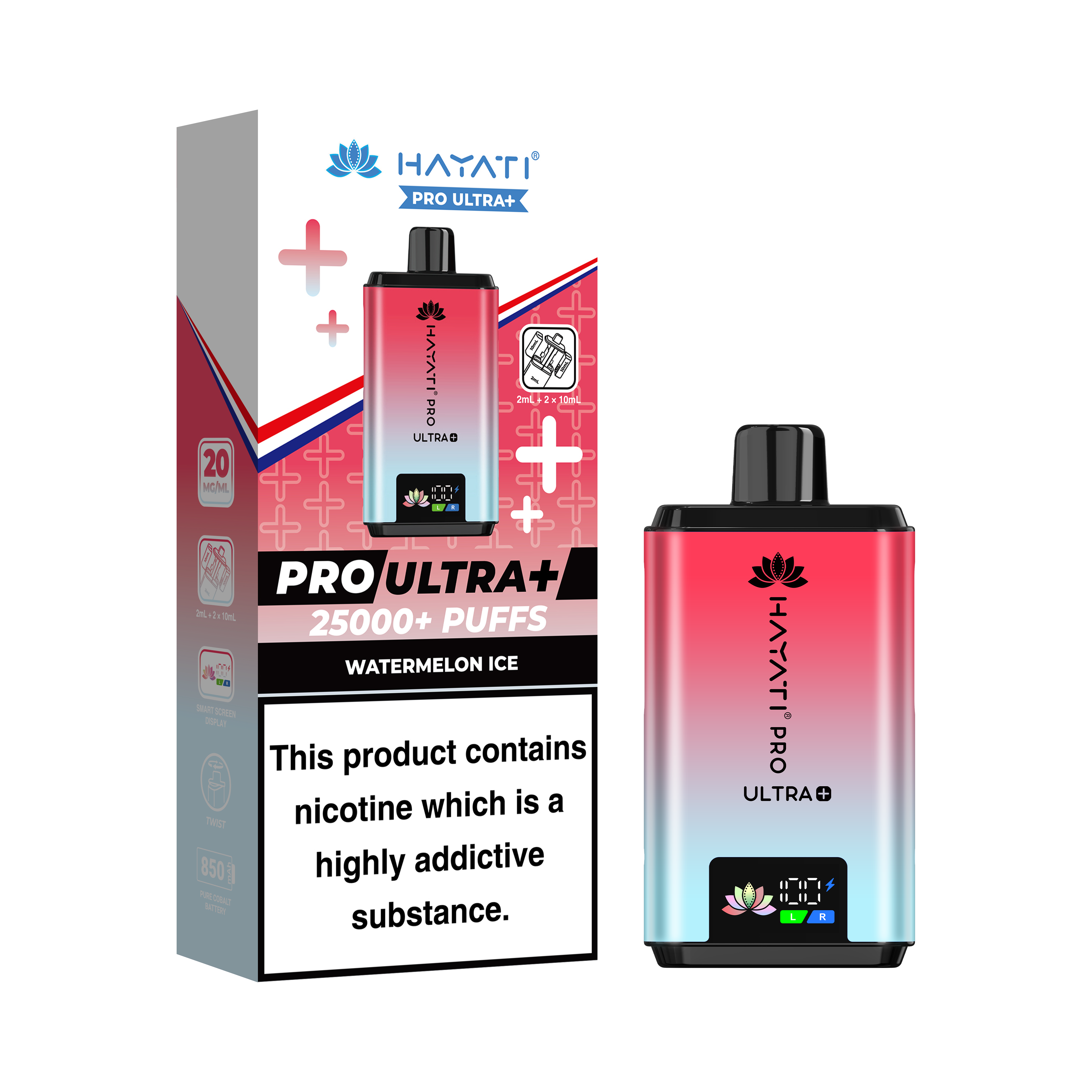 Hayati Pro Ultra + 25K Prefilled Kit