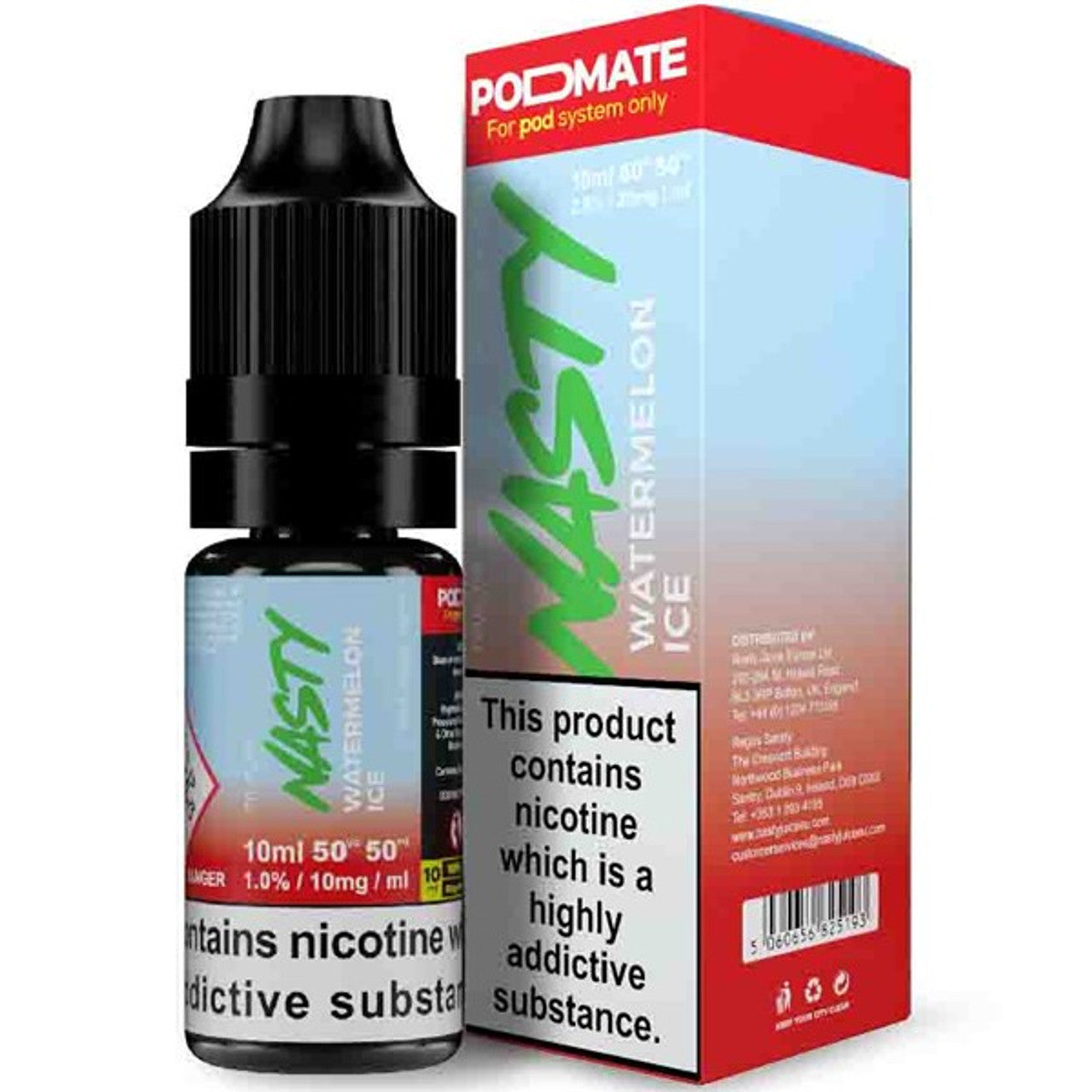 Nasty Salts 10ml - 10mg