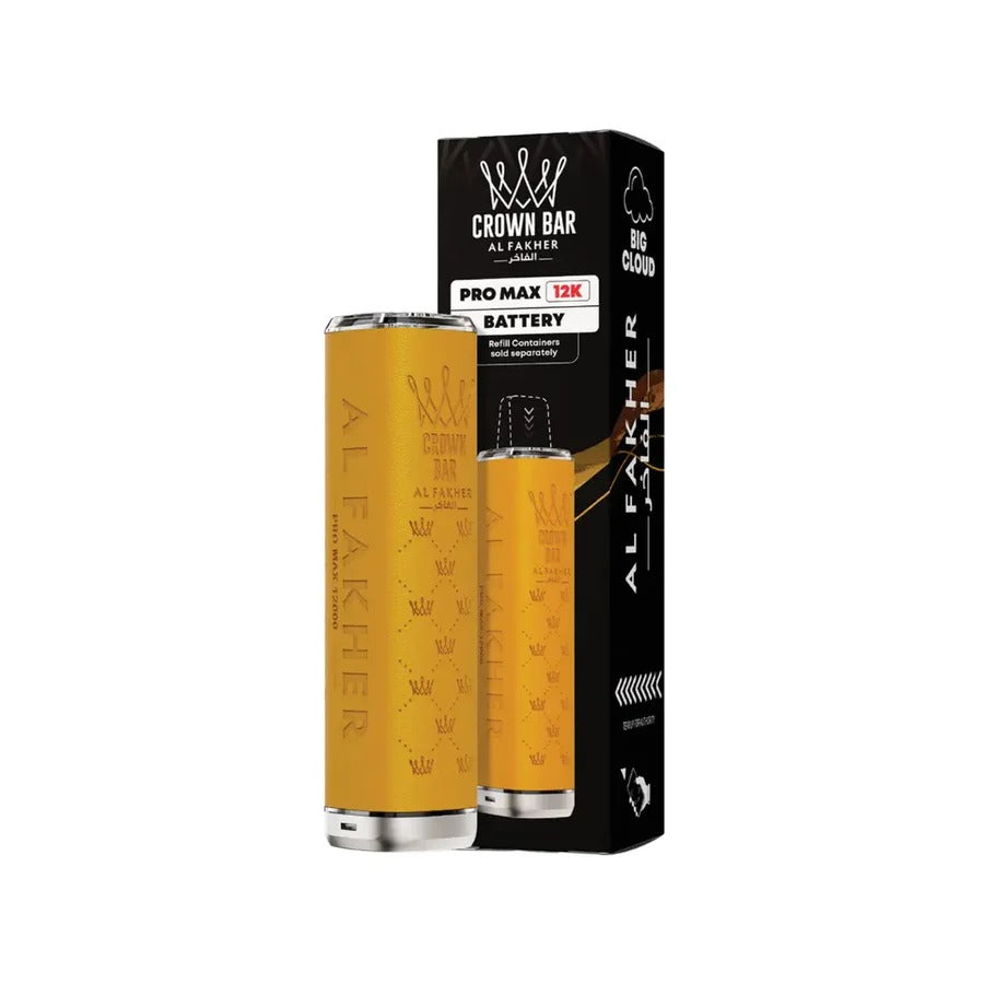 Al fakher Crown Bar Pro Max 12K Battery Case