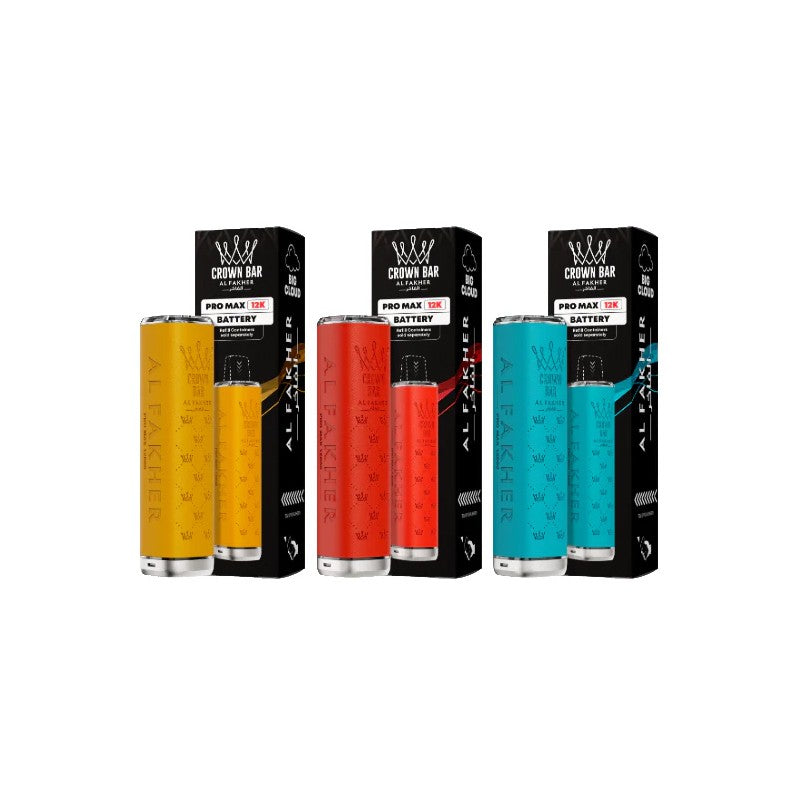 Al fakher Crown Bar Pro Max 12K Battery Case