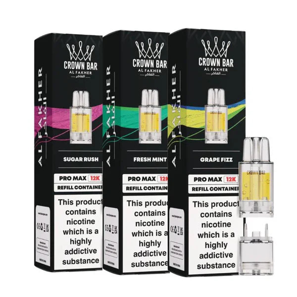 Al fakher Crown Bar 12K Refill Pods