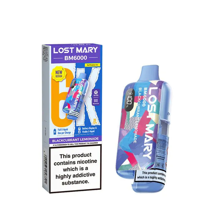 Lost Mary BM6000 Refillable Pod Kit (New)