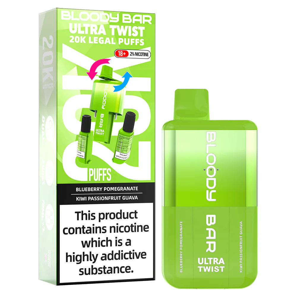 Bloody Bar Ultra Twist 20K Disposable Vape