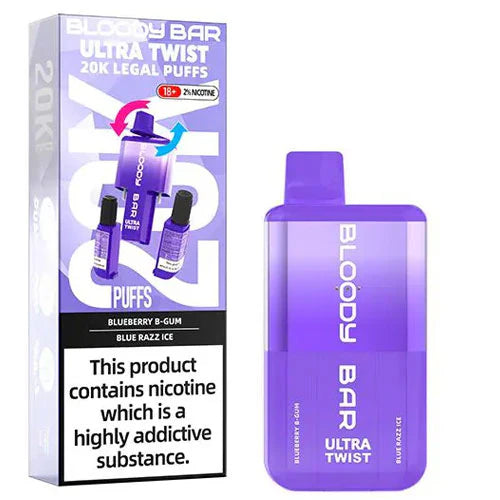 Bloody Bar Ultra Twist 20K Disposable Vape