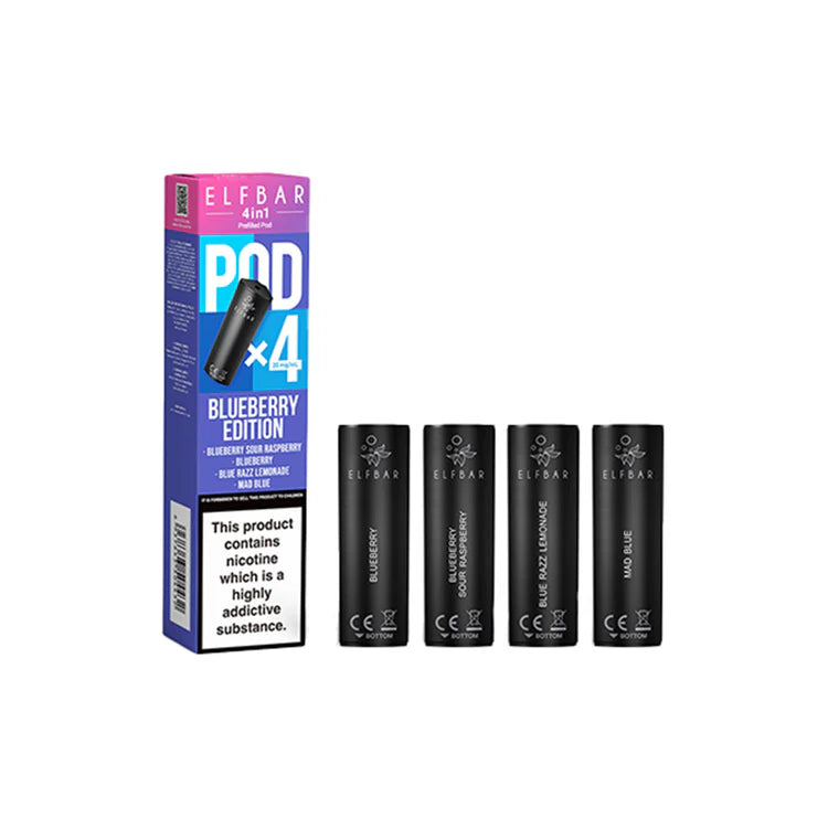 ElfBar 4 in 1 Prefilled Pods Pack of 4