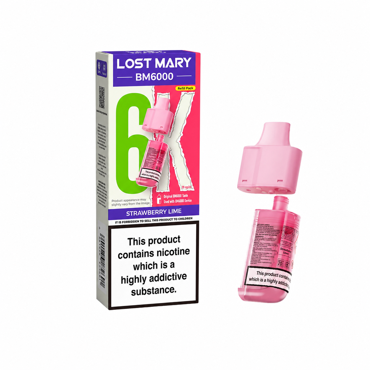 Lost Mary BM6000 Pod (New)
