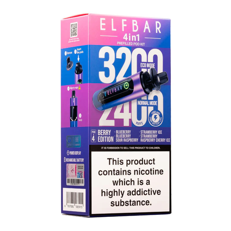 Elfbar 4in1 Pod Kit Elfbar 4in1 Pod Kit