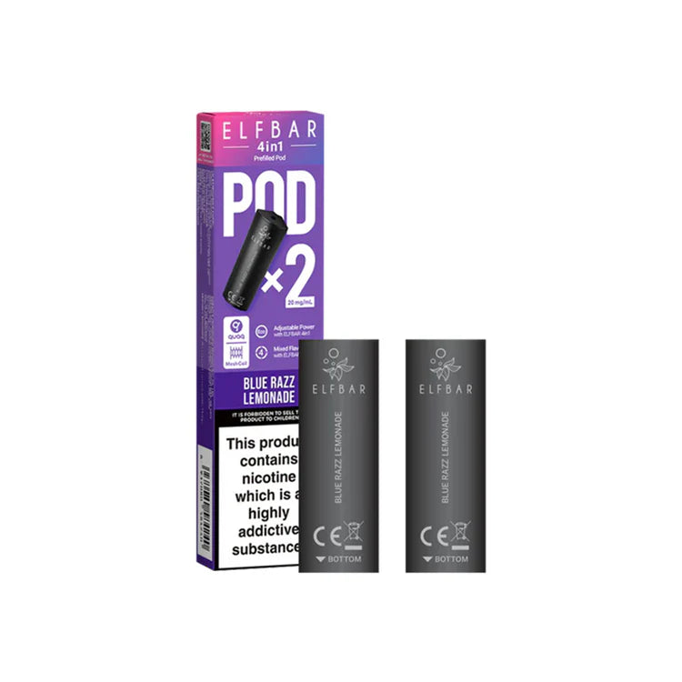 ElfBar 4 in 1 Prefilled Pods Pack of 2