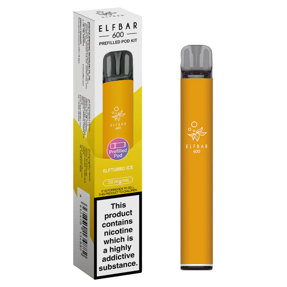 Elfbar 600 Prefilled Pod Kit (New)