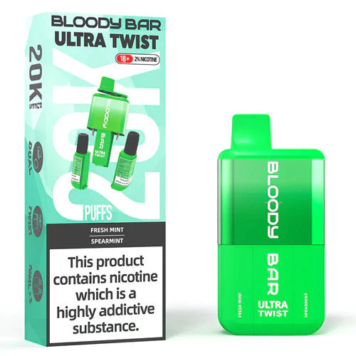 Bloody Bar Ultra Twist 20K Disposable Vape