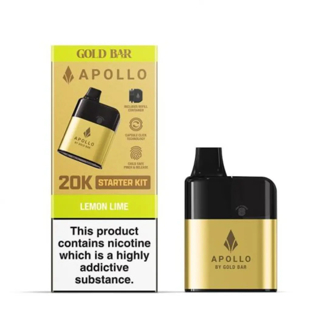 Gold Bar Apollo 20K AIO Disposable Vape