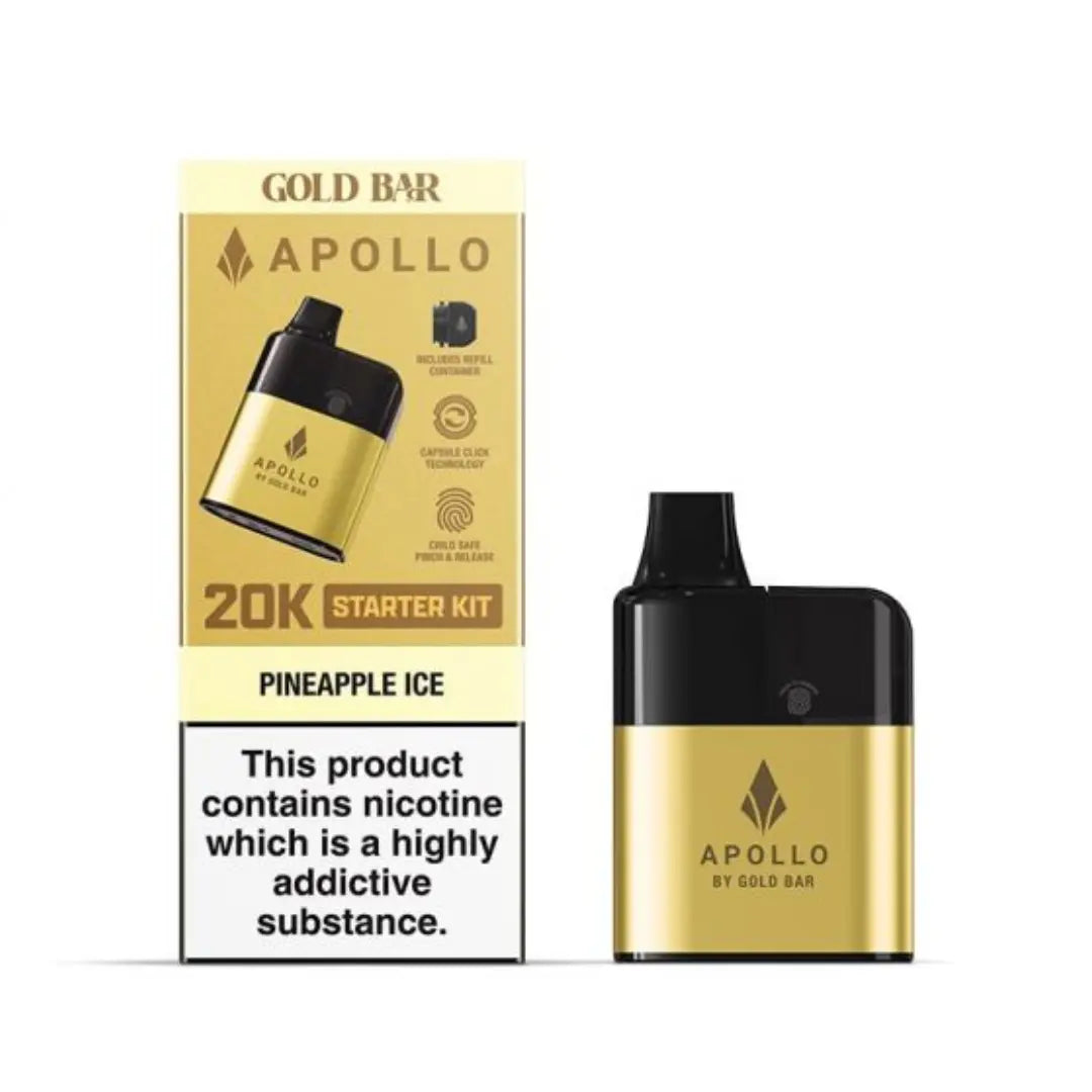 Gold Bar Apollo 20K AIO Disposable Vape