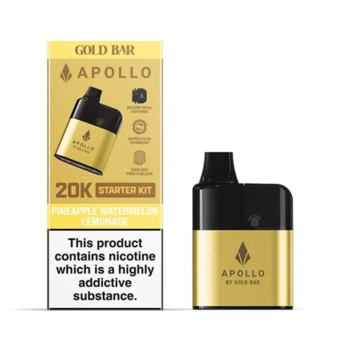 Gold Bar Apollo 20K AIO Disposable Vape