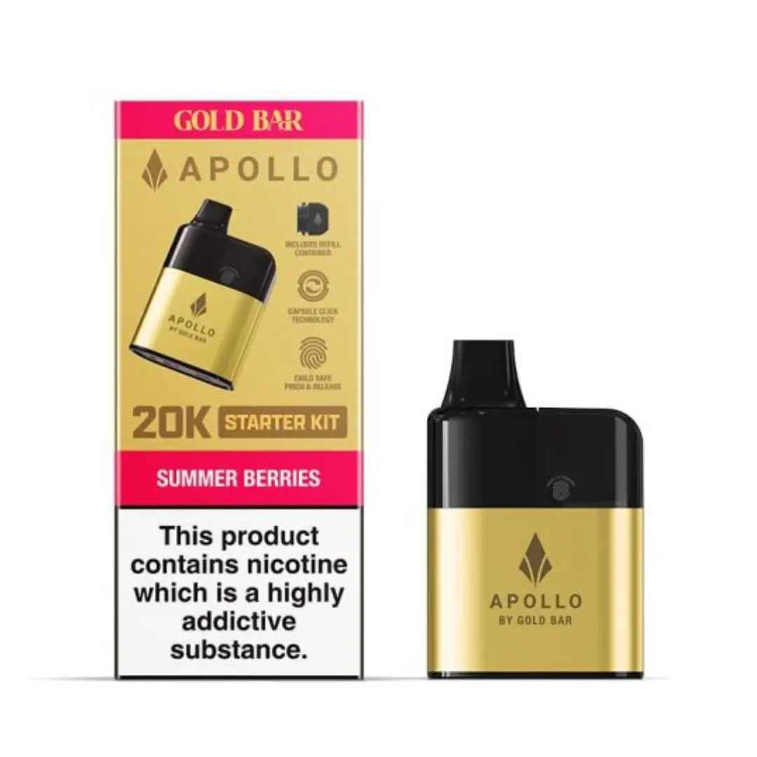 Gold Bar Apollo 20K AIO Disposable Vape