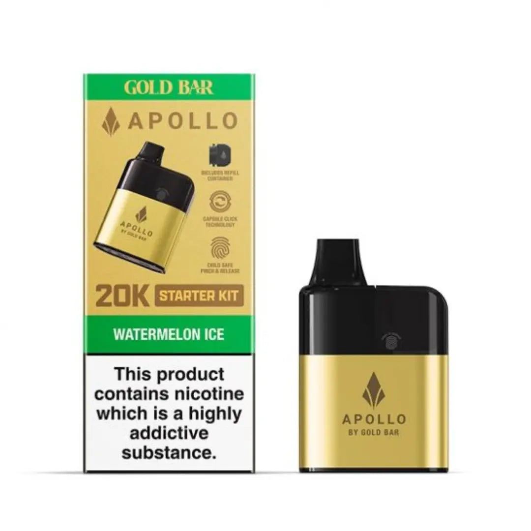Gold Bar Apollo 20K AIO Disposable Vape
