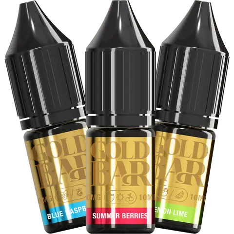 Gold Bar Nic Salts 10mg