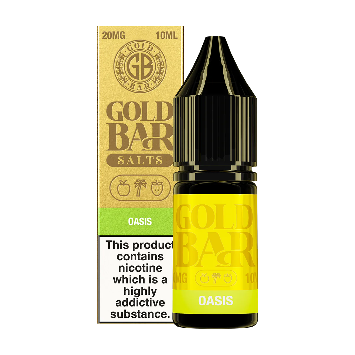 Gold Bar Nic Salts 20mg