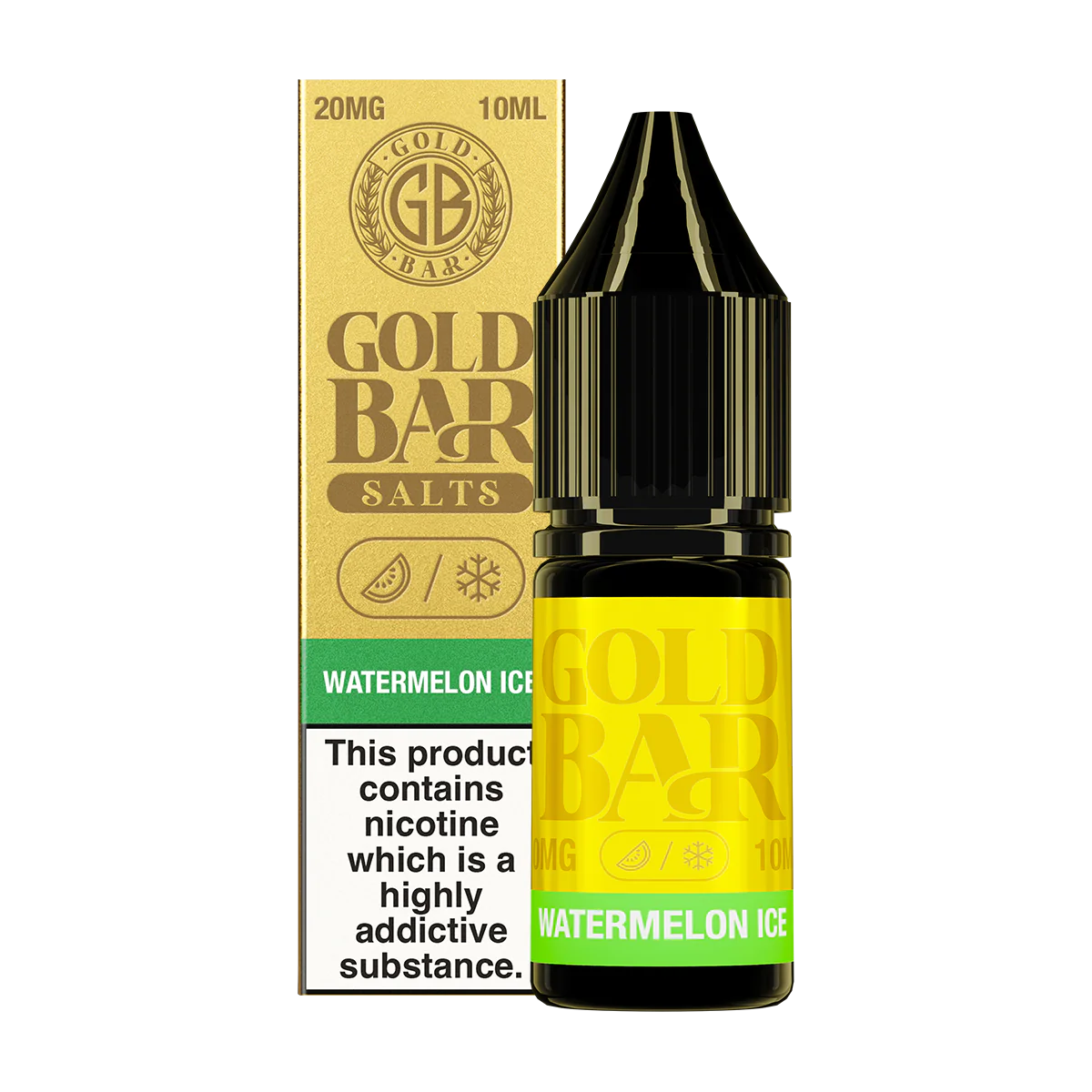 Gold Bar Nic Salts 20mg