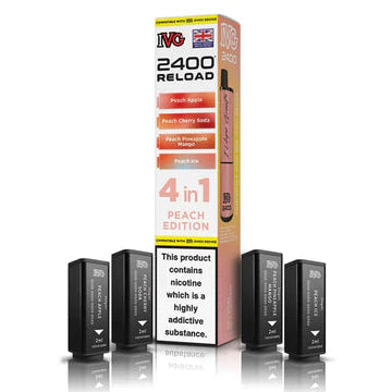 IVG 2400 Reload 4 in 1 Prefilled Pods