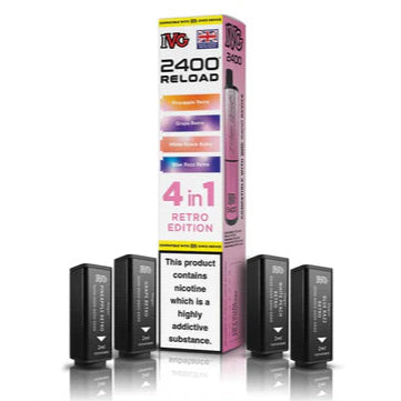 IVG 2400 Reload 4 in 1 Prefilled Pods