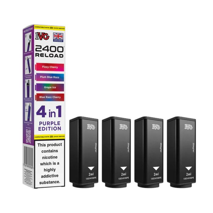 IVG 2400 Reload 4 in 1 Prefilled Pods